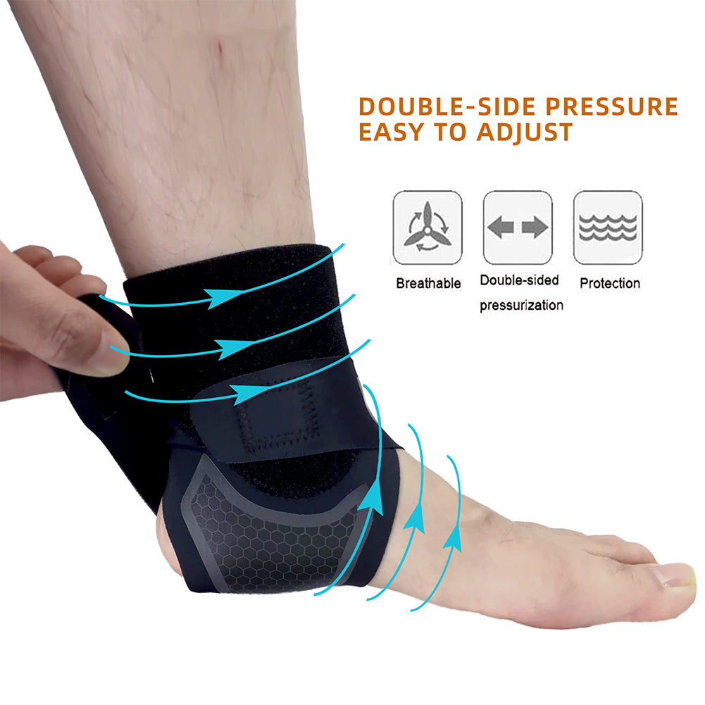 Ankle Brace for Achilles Tendonitis Relief, 1 Pair Plantar Fasciitis Support(Left & Right)