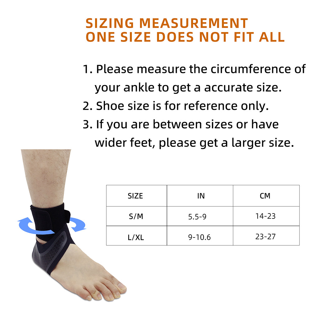 Ankle Brace for Achilles Tendonitis Relief (1 Pair) A06