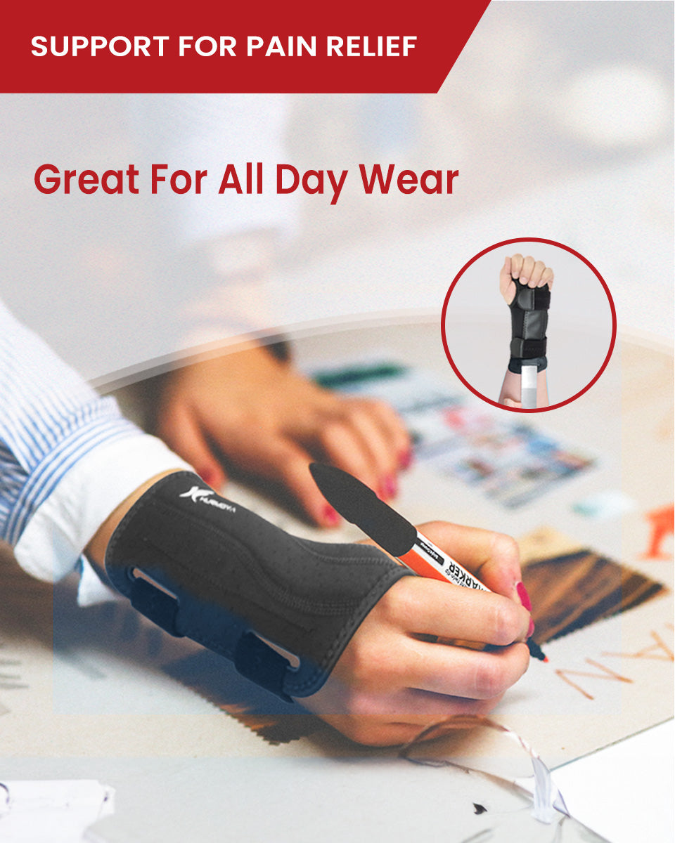Wrist Brace for Carpal Tunnel Relief Compression Sleeve Immobilizer W02