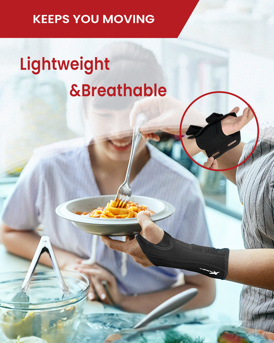 Wrist Brace for Carpal Tunnel Relief Compression Sleeve Immobilizer W02