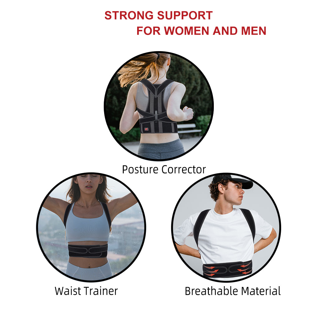 Comfy Brace Posture Corrector-Back Brace for Men and Dominican