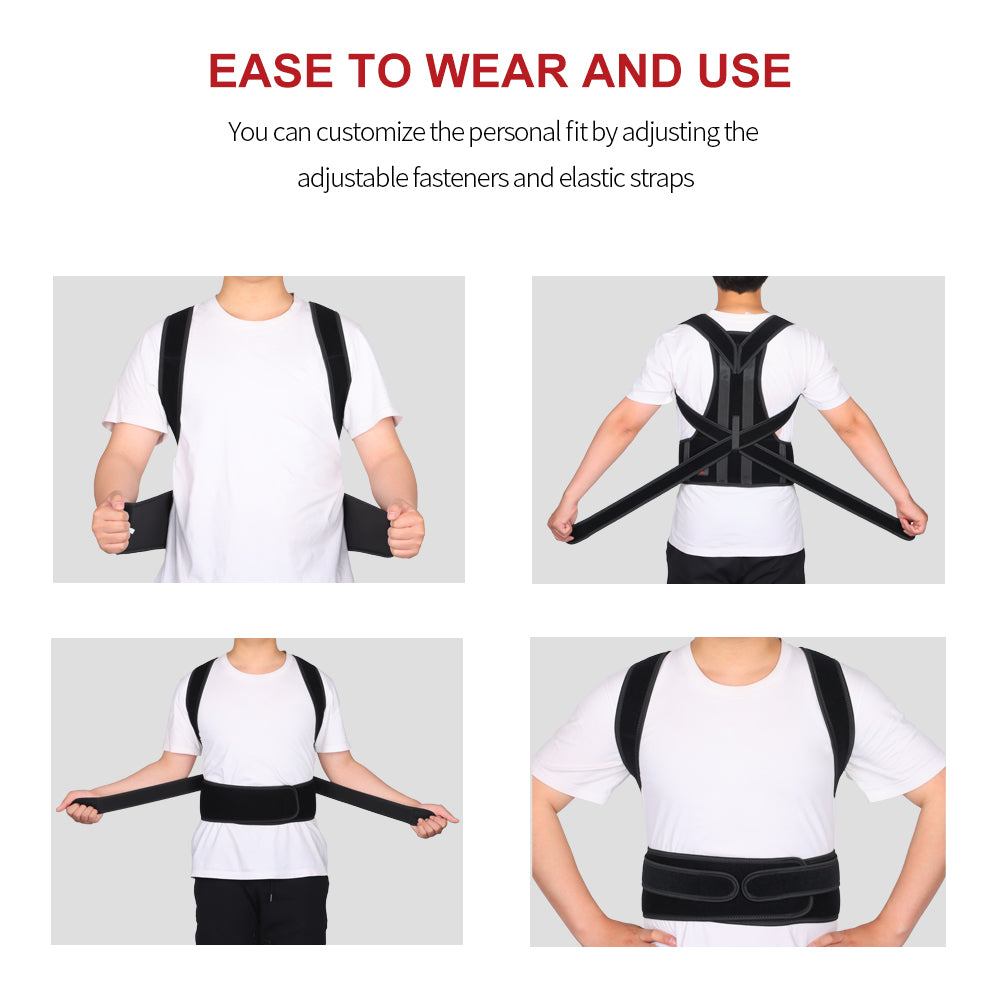 Back Brace Posture Corrector for Women and Men Adjustable